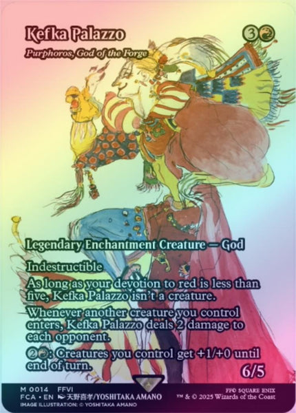 purphoros mtg final fantasy 401 Games Canada - Kefka Palazzo // Purphoros, God of the Forge