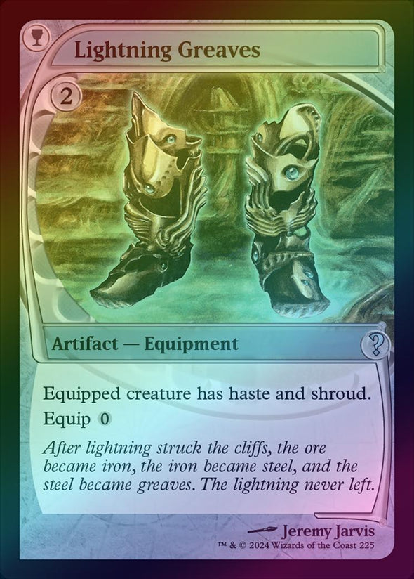 Lightning Greaves (Foil) (MB2)