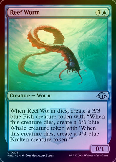 Reef Worm (Foil) (MH3)