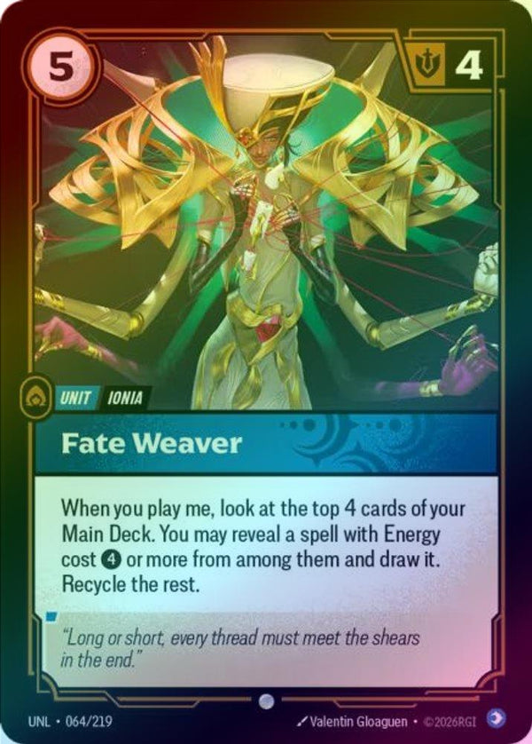 Fate Weaver - 064/219 - Common (Foil)