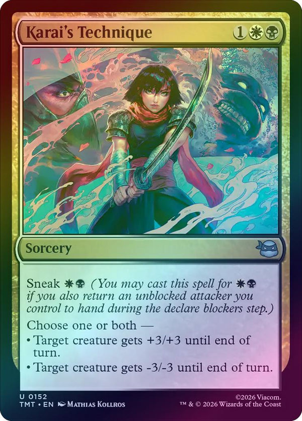 Karai's Technique (Foil) (TMT)
