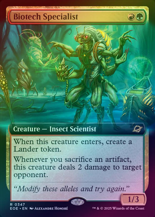 Biotech Specialist - Extended Art (Foil) (EOE)