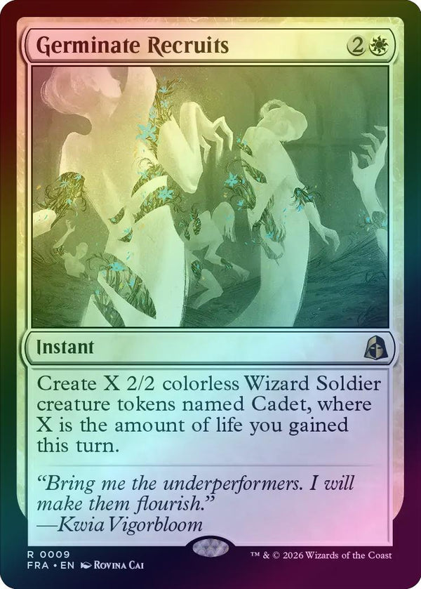 Germinate Recruits (Foil) (FRA) (Pre-Order)