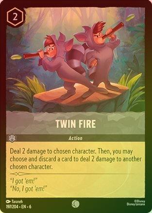 Twin Fire - 197/204 - Common (Foil)