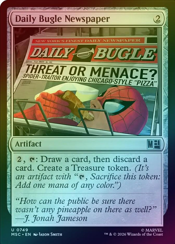 Daily Bugle Newspaper (Foil) (MSC)