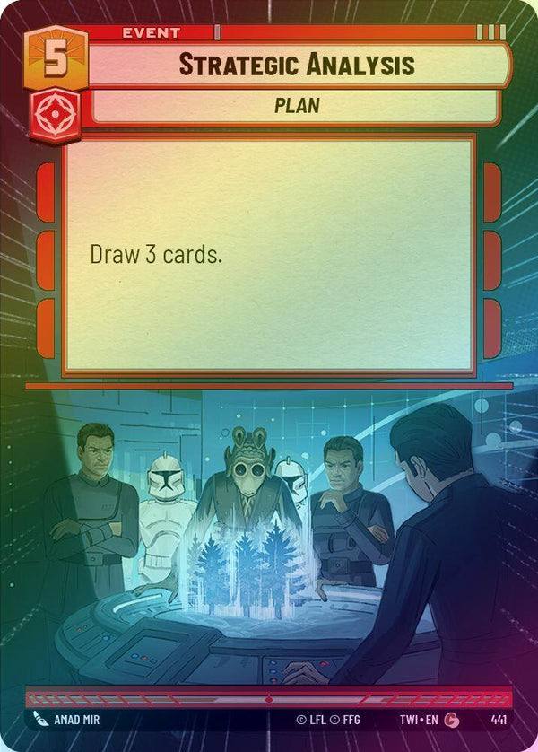 Strategic Analysis (Hyperspace) - 441 - Common (Foil)