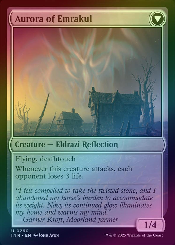 Cryptolith Fragment // Aurora of Emrakul (Foil) (INR)