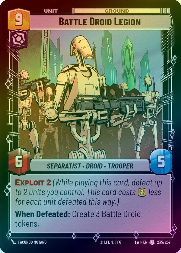 Battle Droid Legion - 235/257 - Uncommon (Foil)