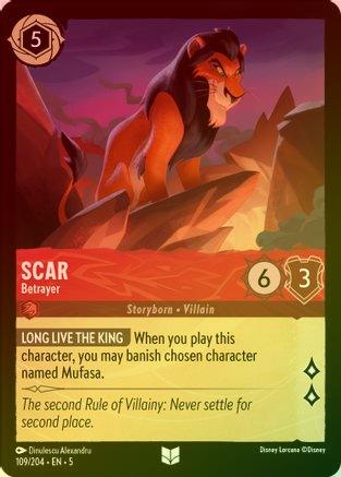 Scar (Betrayer) - 109/204 - Uncommon (Foil)