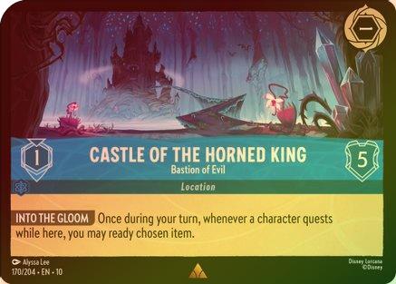 Castle of the Horned King (Bastion of Evil) - 170/204 - Rare (Foil)