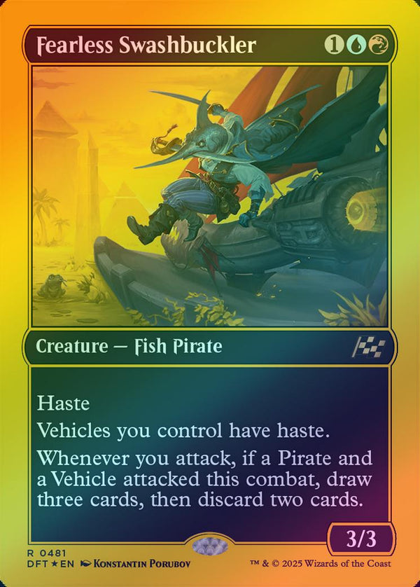 Fearless Swashbuckler (First-Place Foil) (DFT)