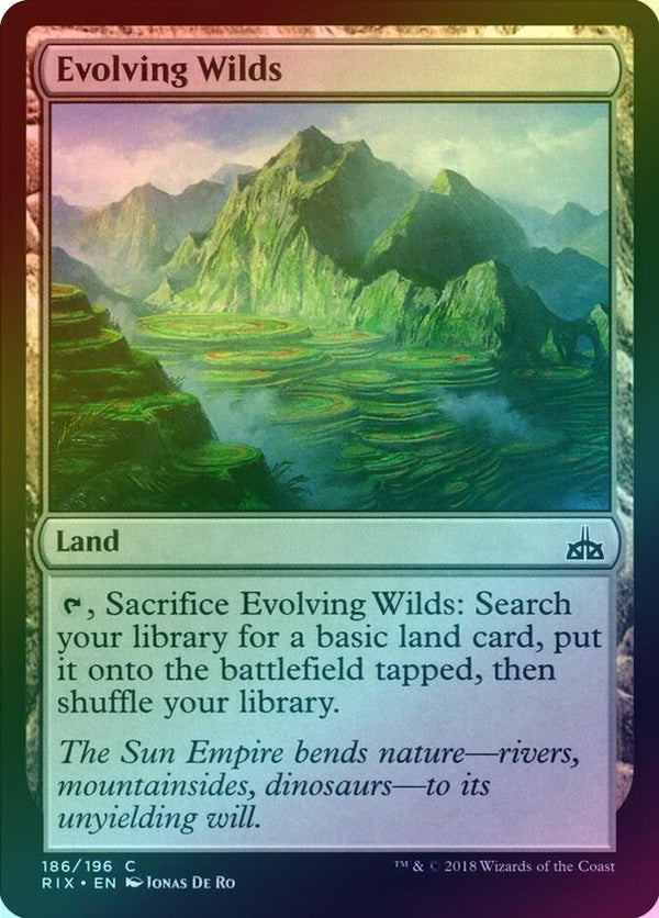 Evolving Wilds (Foil) (RIX)