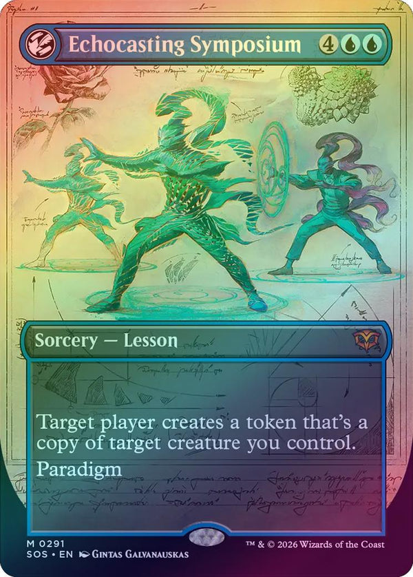 Echocasting Symposium - Borderless (Foil) (SOS)