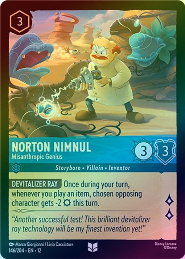 Norton Nimnul (Misanthropic Genius) - 146/204 - Uncommon (Foil)