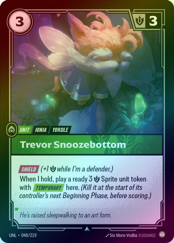 Trevor Snoozebottom - 048/219 - Uncommon (Foil)