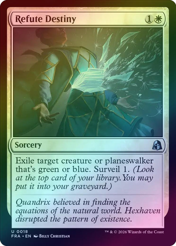 Refute Destiny (Foil) (FRA)