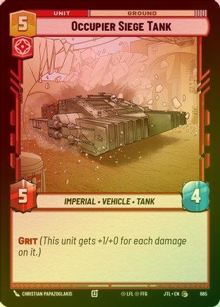 Occupier Siege Tank - 665 - Common (Foil)