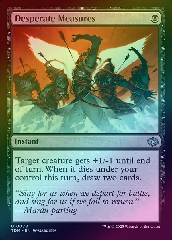 Desperate Measures (Foil) (TDM)