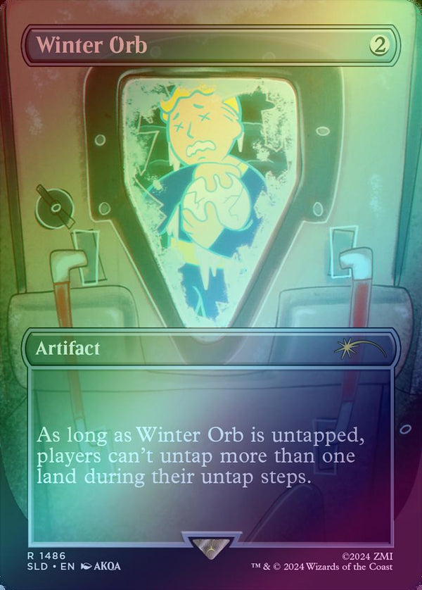 Winter Orb - Fallout: Vault Boy (Rainbow Foil) (SLD)