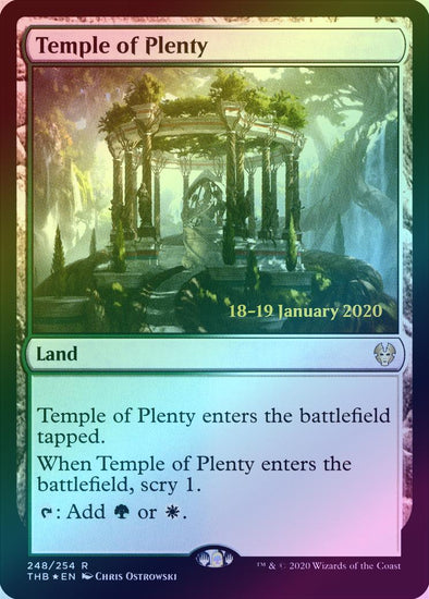 Temple of Plenty - Prerelease Promo (Foil) (PTHB)