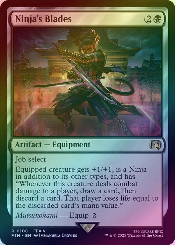 Ninja's Blades (Foil) (FIN)