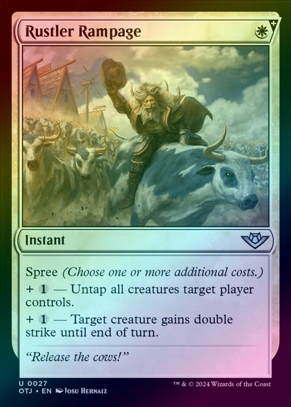 Rustler Rampage (Foil) (OTJ)