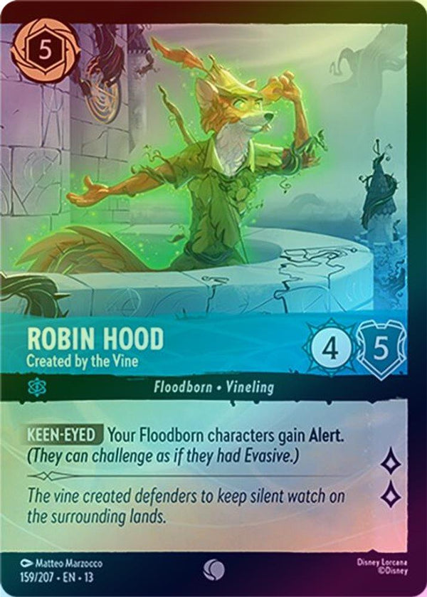 Robin Hood (Created by the Vine) - 159/207 - Common (Foil)