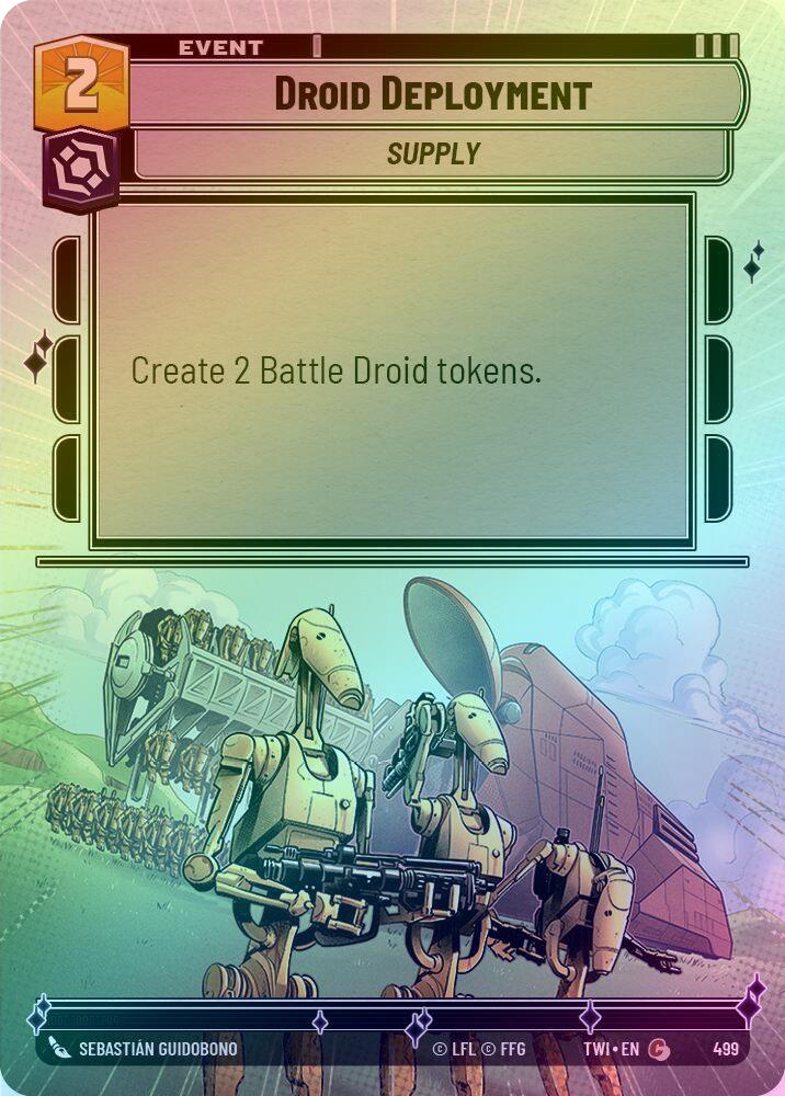 401 Games Canada - Droid Deployment (Hyperspace) - 499 - Common (Foil)