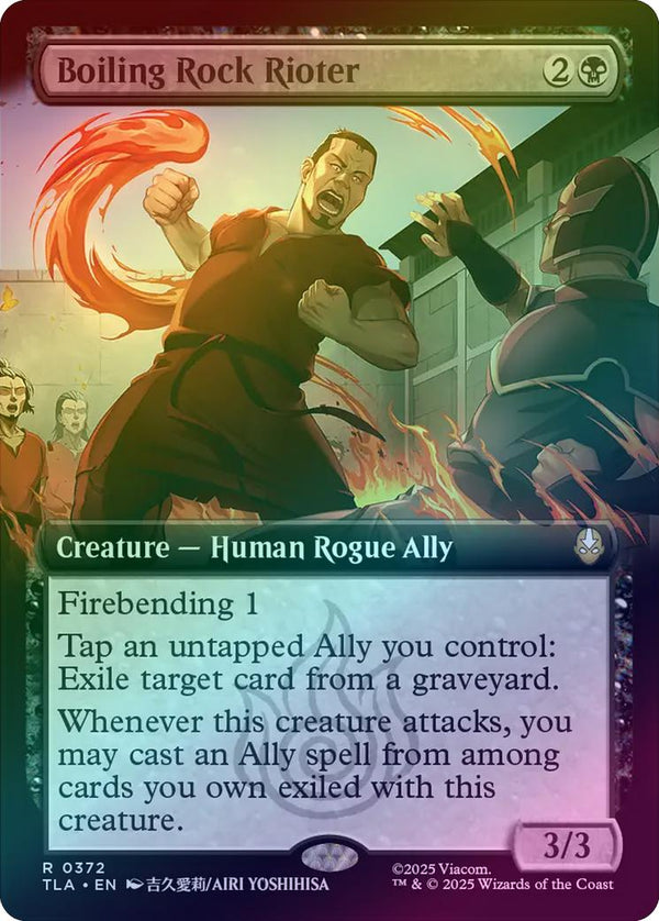 Boiling Rock Rioter - Extended Art (Foil) (TLA)