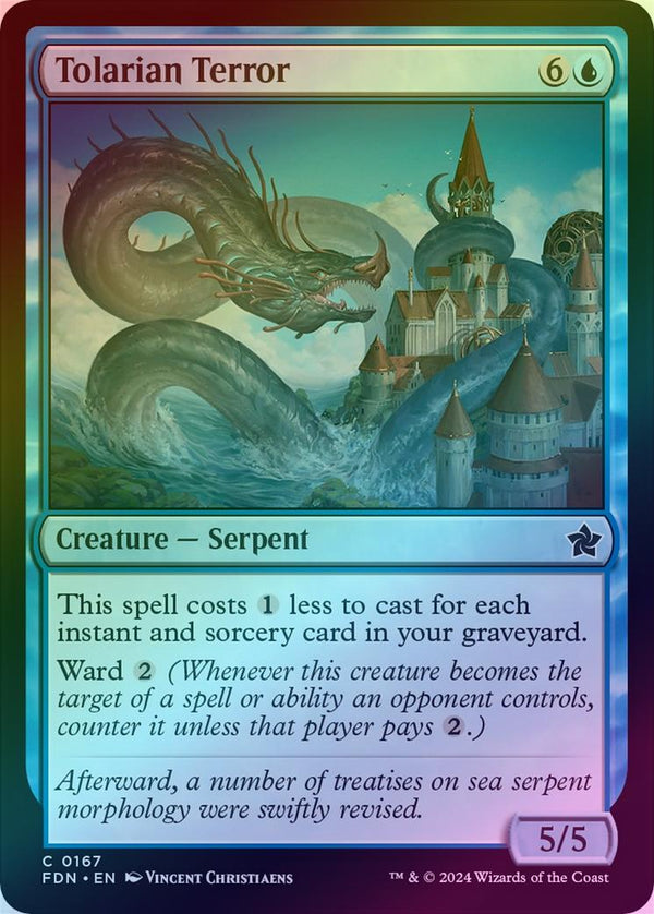 Tolarian Terror (Foil) (FDN)