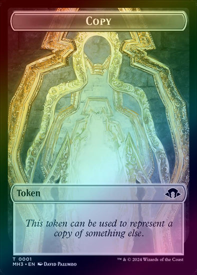 Copy Token (Foil) (TMH3)