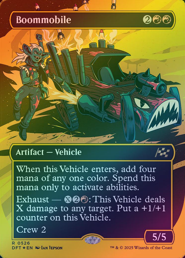 Boommobile - Borderless Revved Up (First-Place Foil) (DFT)