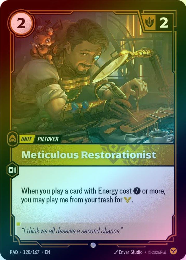 Meticulous Restorationist - 120/167 - Common (Foil)