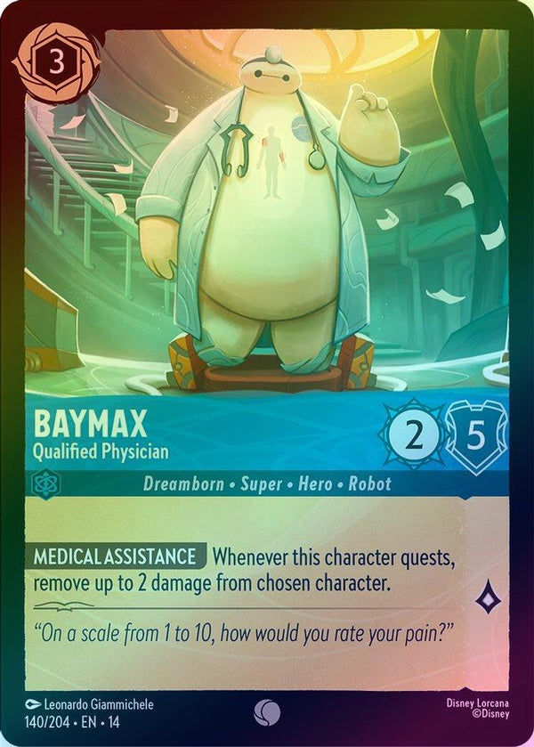 Baymax (Qualified Physician) - 140/204 - Common (Foil)