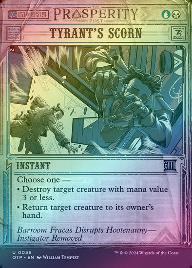 Tyrant's Scorn (Foil) (OTP)