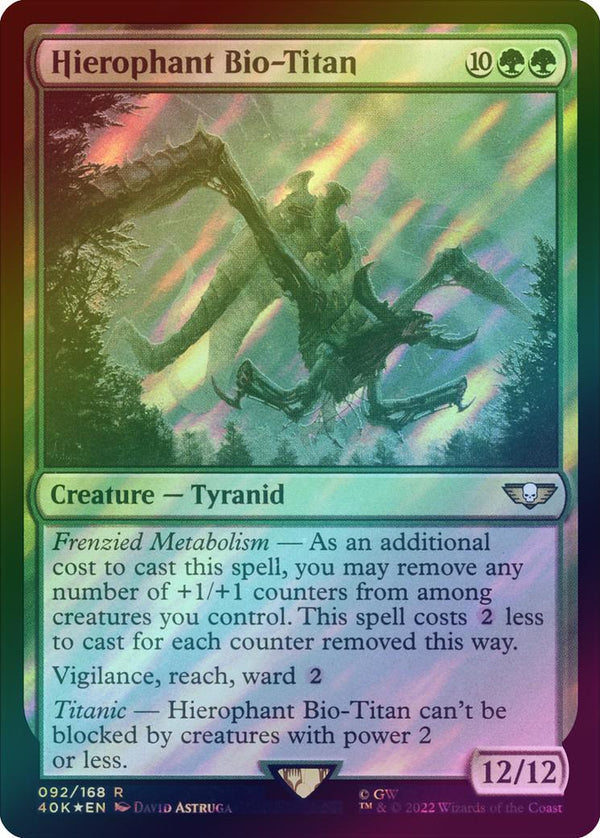 Hierophant Bio-Titan (Surge Foil) (40K)