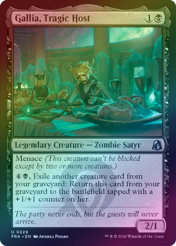 Gallia, Tragic Host (Foil) (FRA)