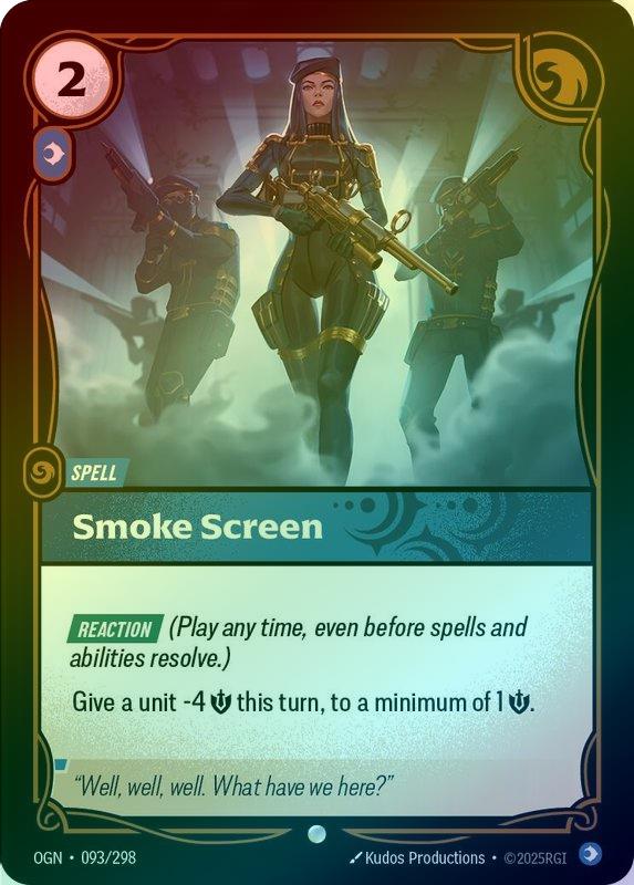 Smoke Screen - 093/298 - Common (Foil)