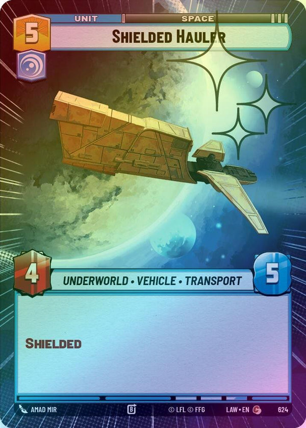 Shielded Hauler (Hyperspace Foil) - 624 - Common (Foil)