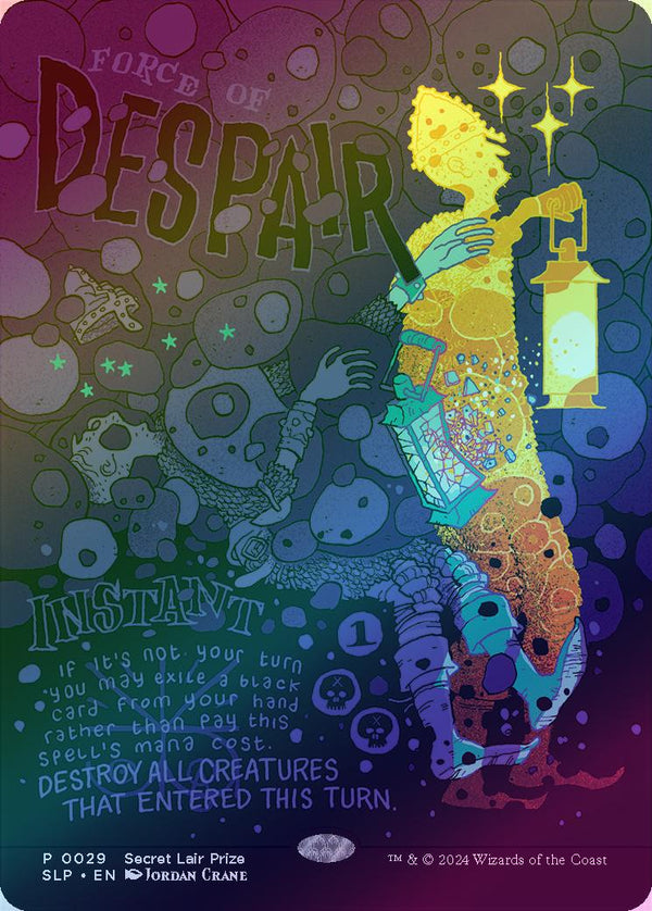 Force of Despair - Borderless (Foil) (SLP)