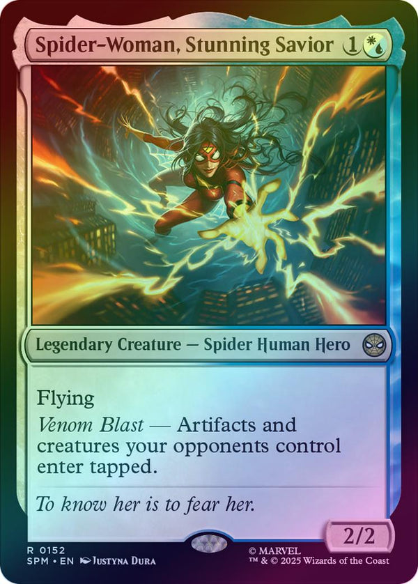 Spider-Woman, Stunning Savior (Foil) (SPM)