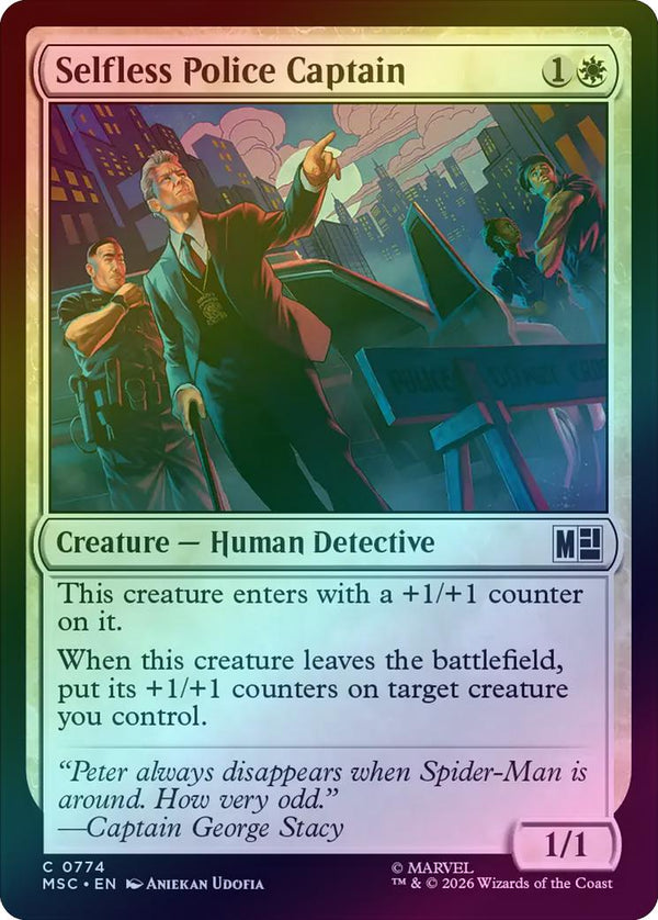 Selfless Police Captain (Foil) (MSC)