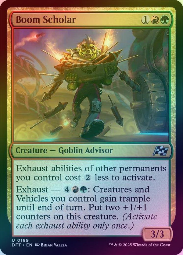 Boom Scholar (Foil) (DFT)