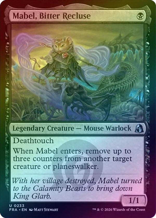 Mabel, Bitter Recluse (Foil) (FRA)