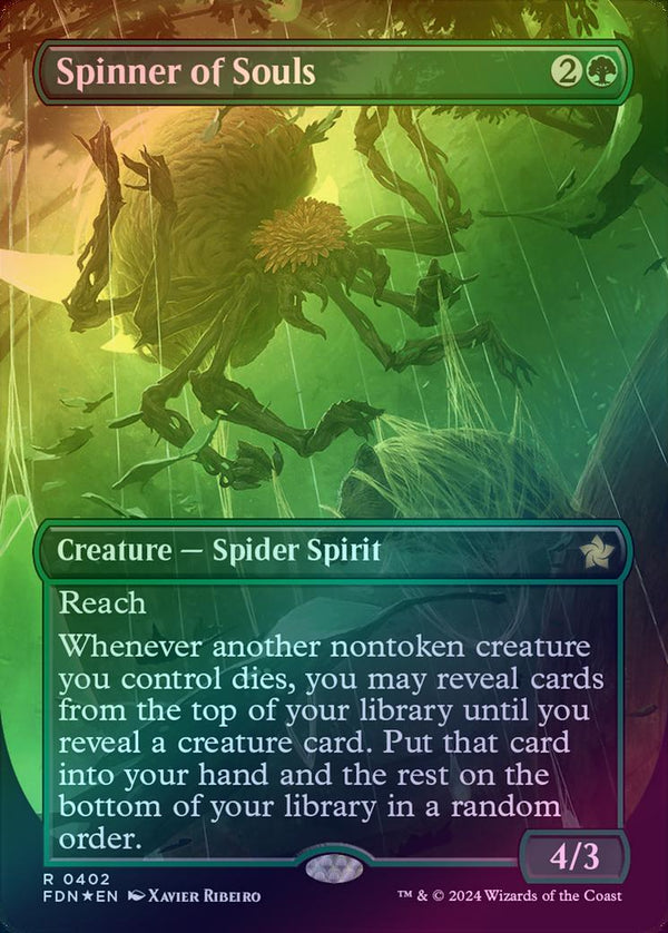 Spinner of Souls - Borderless (Mana Foil) (FDN)