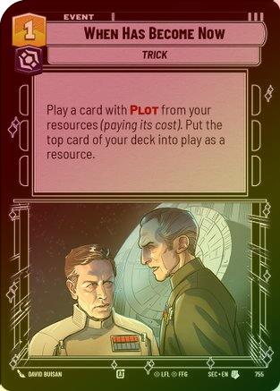 When Has Become Now (Foil) - 755 - Uncommon (Foil)