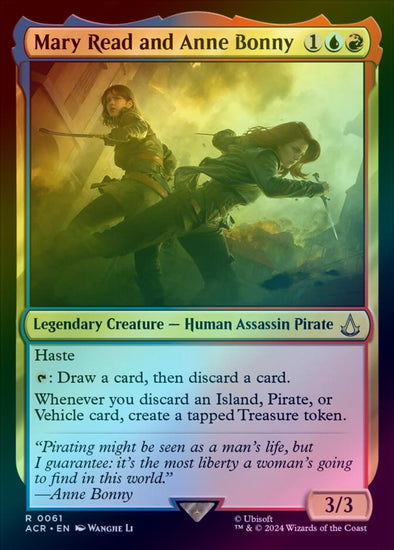 Mary Read and Anne Bonny (Foil) (ACR)