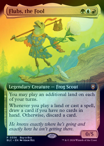401 Games Canada - Flubs, the Fool - Extended Art - Buy-a-Box 401 Games Canada - Flubs, the Fool - Extended Art - Buy-a-Box