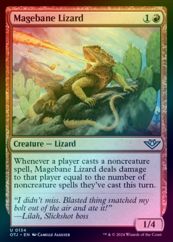 Magebane Lizard (Foil) (OTJ)