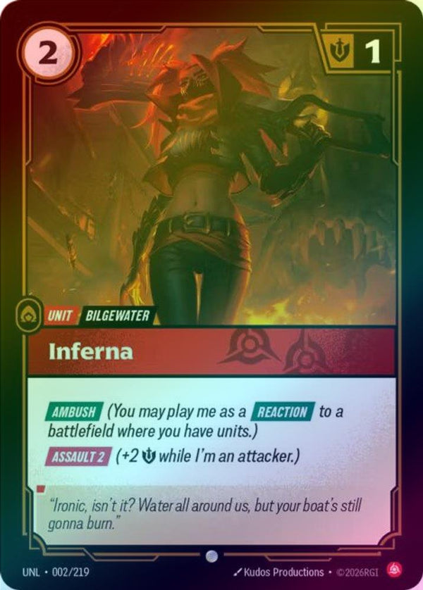 Inferna - 002/219 - Common (Foil)